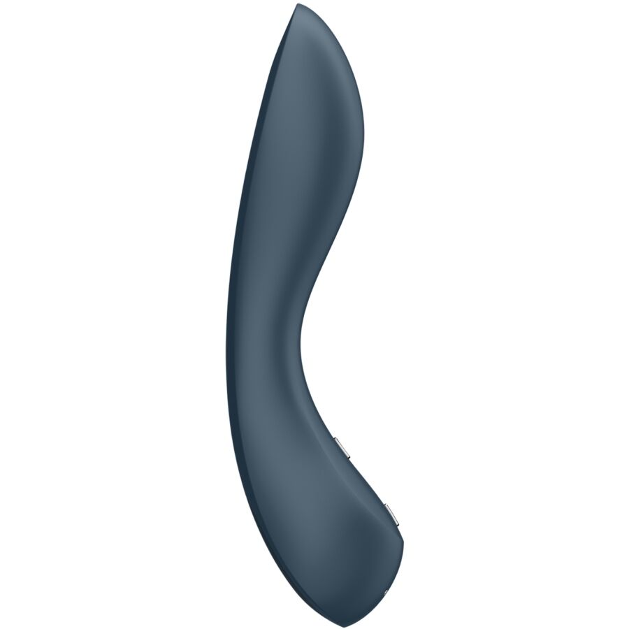 Satisfyerg-Spot Wave 4 12 Vibrations Program Vibrator Dark Grey | Niks.fi verkkokauppa