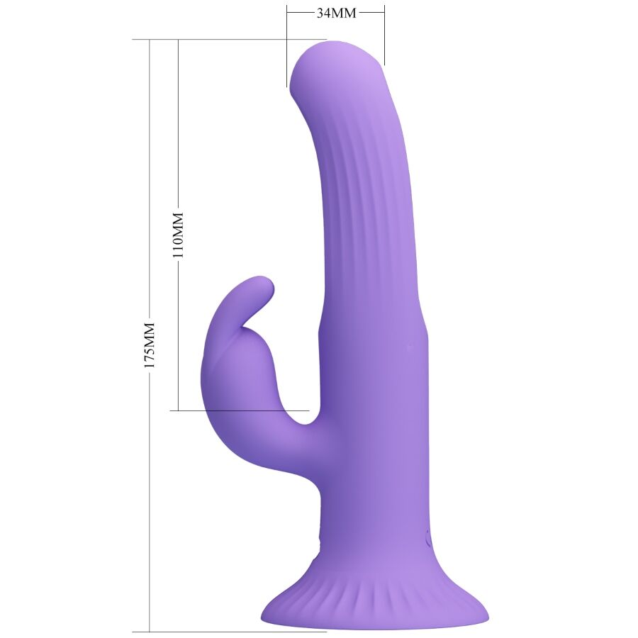 Killmoulis Rabbit Vibrator 12 Vibration Modes Purple | Niks.fi verkkokauppa
