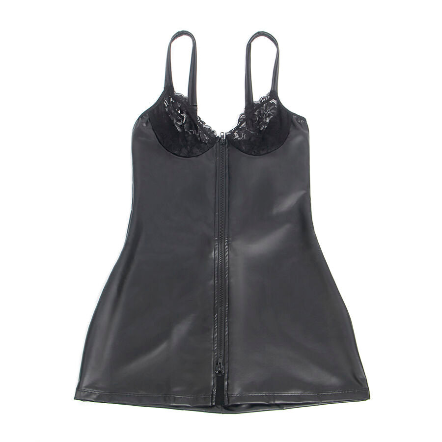 Subblime957575 Leather Zip Dress Black L/Xl | Niks.fi verkkokauppa