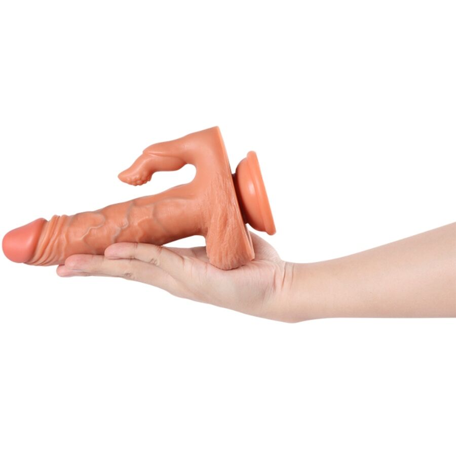 Julian Dildo And Clitoris Stimulator With Vibration And Remote Control 16 Cm | Niks.fi verkkokauppa