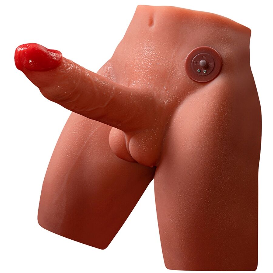 Jason Realistic Dildo Masturbator With Thrusting And Vibration 17 Cm | Niks.fi verkkokauppa