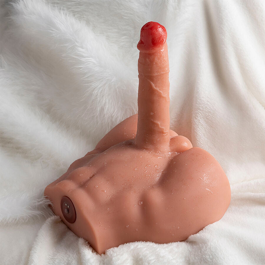 Peel Dildo Ass Realistic Dildo Masturbator Front Position With Thrusting 17.5 Cm | Niks.fi verkkokauppa