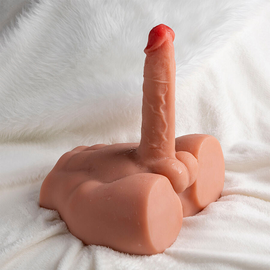 Peel Dildo Ass Realistic Dildo Masturbator Front Position With Thrusting 17.5 Cm | Niks.fi verkkokauppa