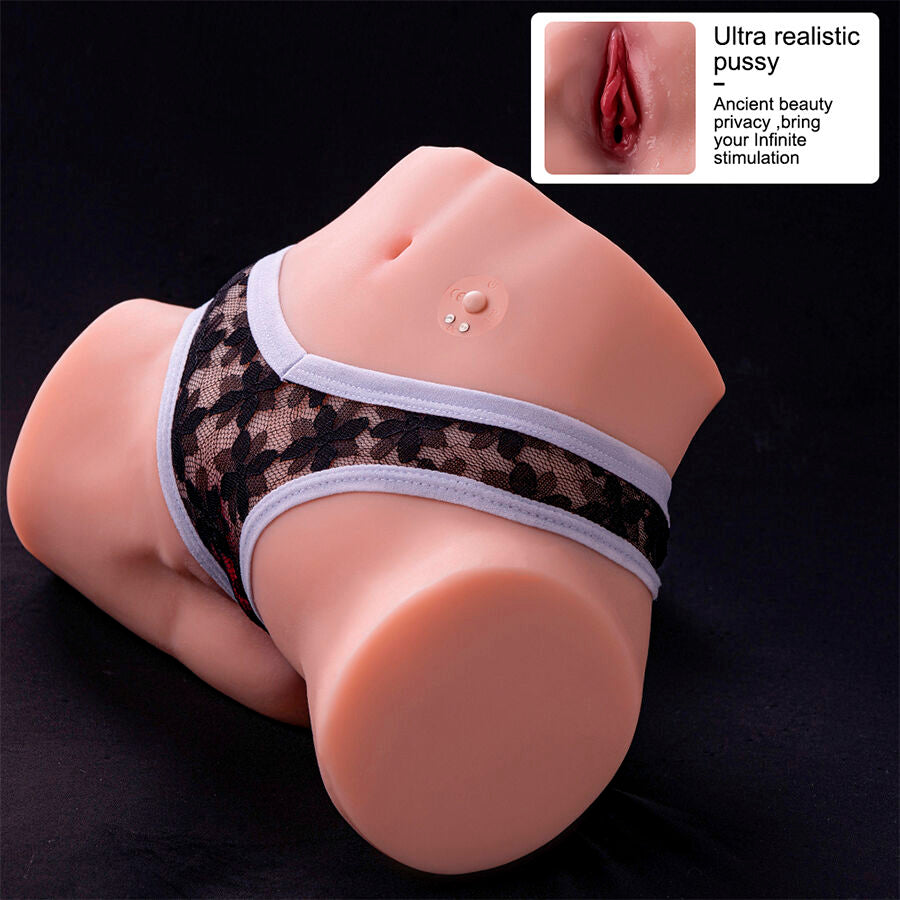 Tracy Vibrating Realistic Multiposition Vagina And Anus Masturbator | Niks.fi verkkokauppa
