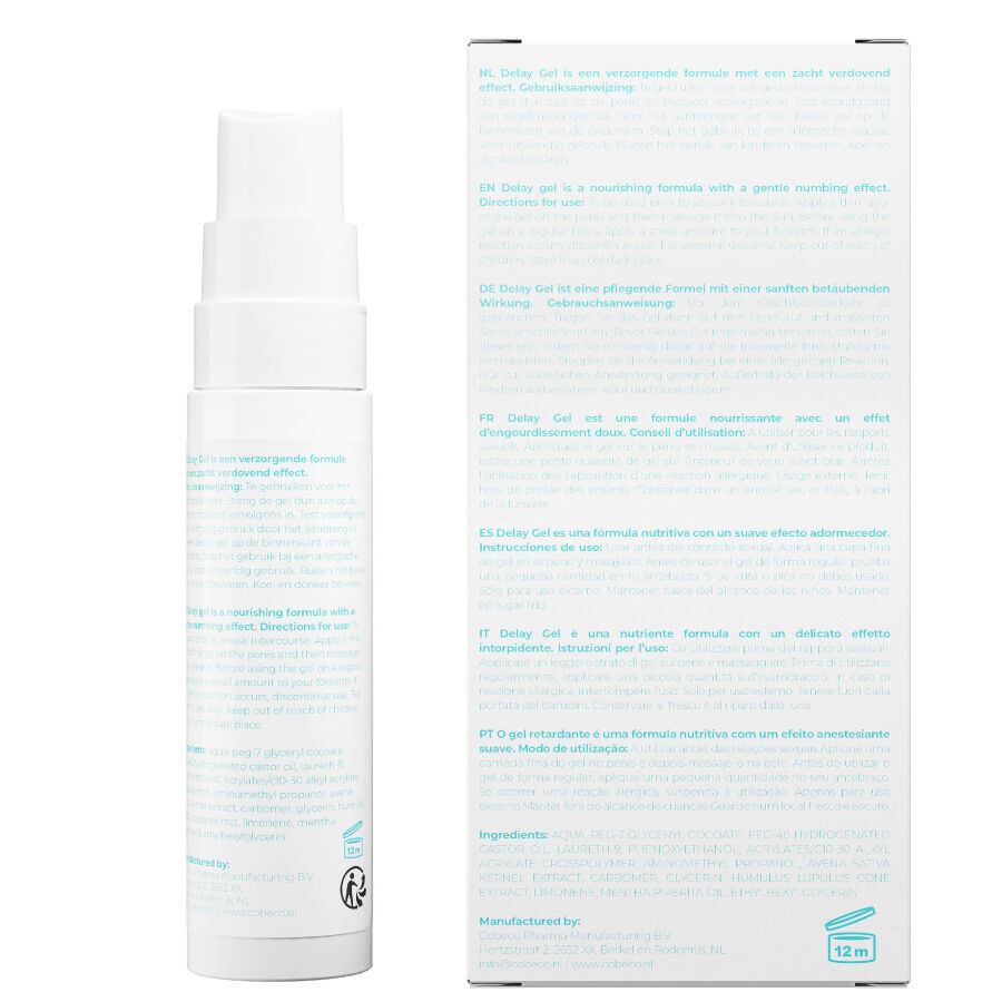Cobecoviagel For Men Delay Gel 30 Ml | Niks.fi verkkokauppa