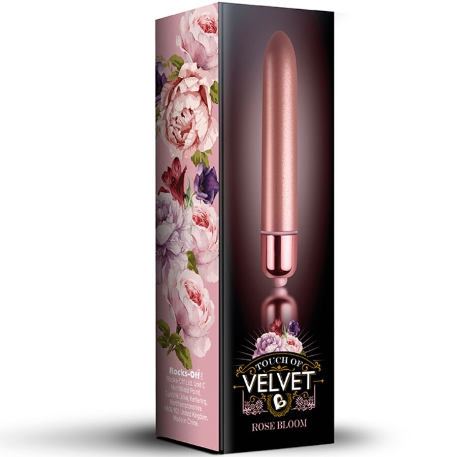Vibrating Bullet Touch Of Velvet Rose Bloom 10 Speeds | Niks.fi verkkokauppa