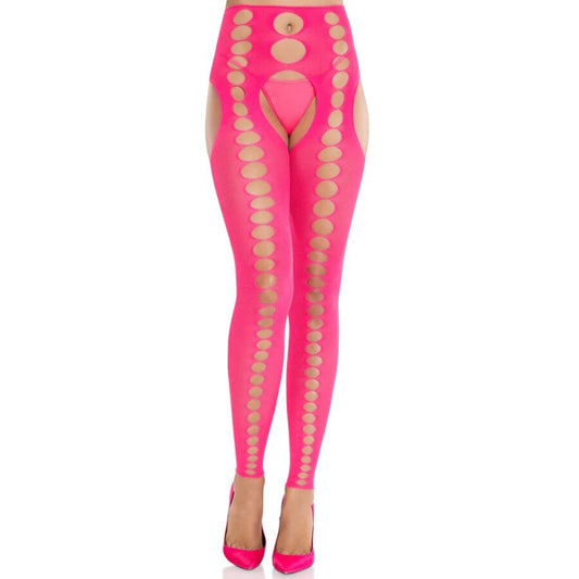 Leg Avenuestrapless And Seamless Opaque Stockings Neon Pink | Niks.fi verkkokauppa