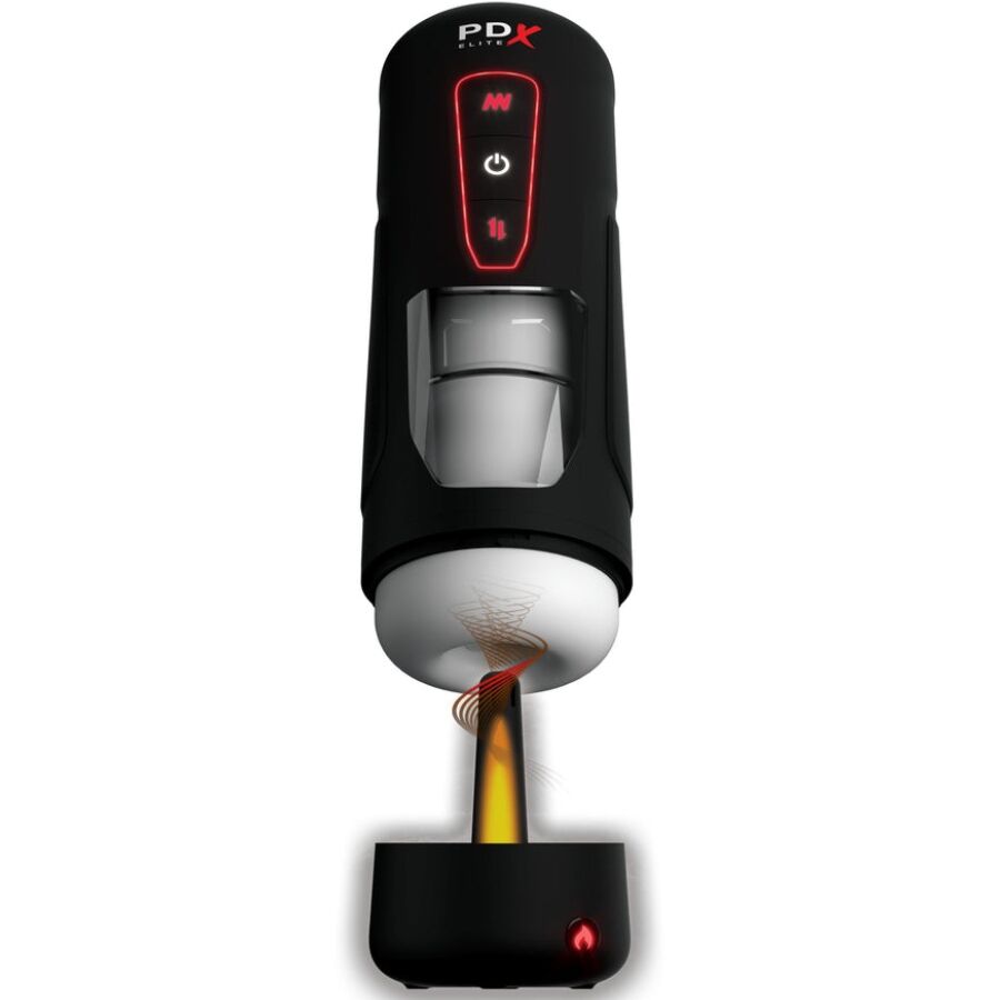 Pdx Elitemilk Me Hotter Automatic Masturbator With Thrusting And Heat Effect Vibration | Niks.fi verkkokauppa
