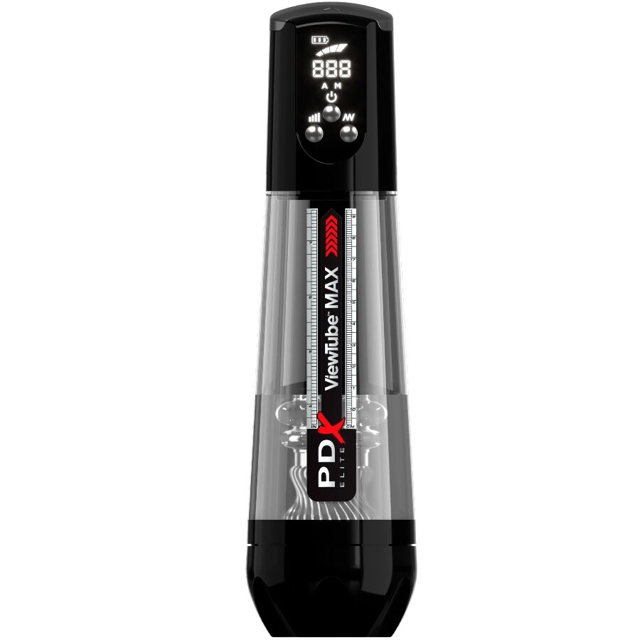 Pdx Eliteviewtube Max View Automatic Masturnador With Transparent Suction | Niks.fi verkkokauppa