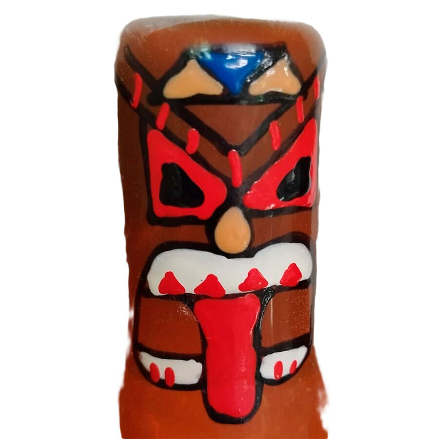 Handpainted Novelty Condoms Tiki Totem-01 | Niks.fi verkkokauppa