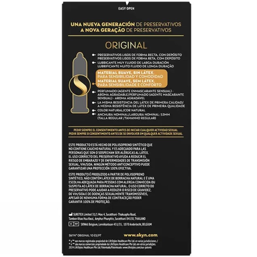 Original Condom Natural Sensation 10 Units | Niks.fi verkkokauppa