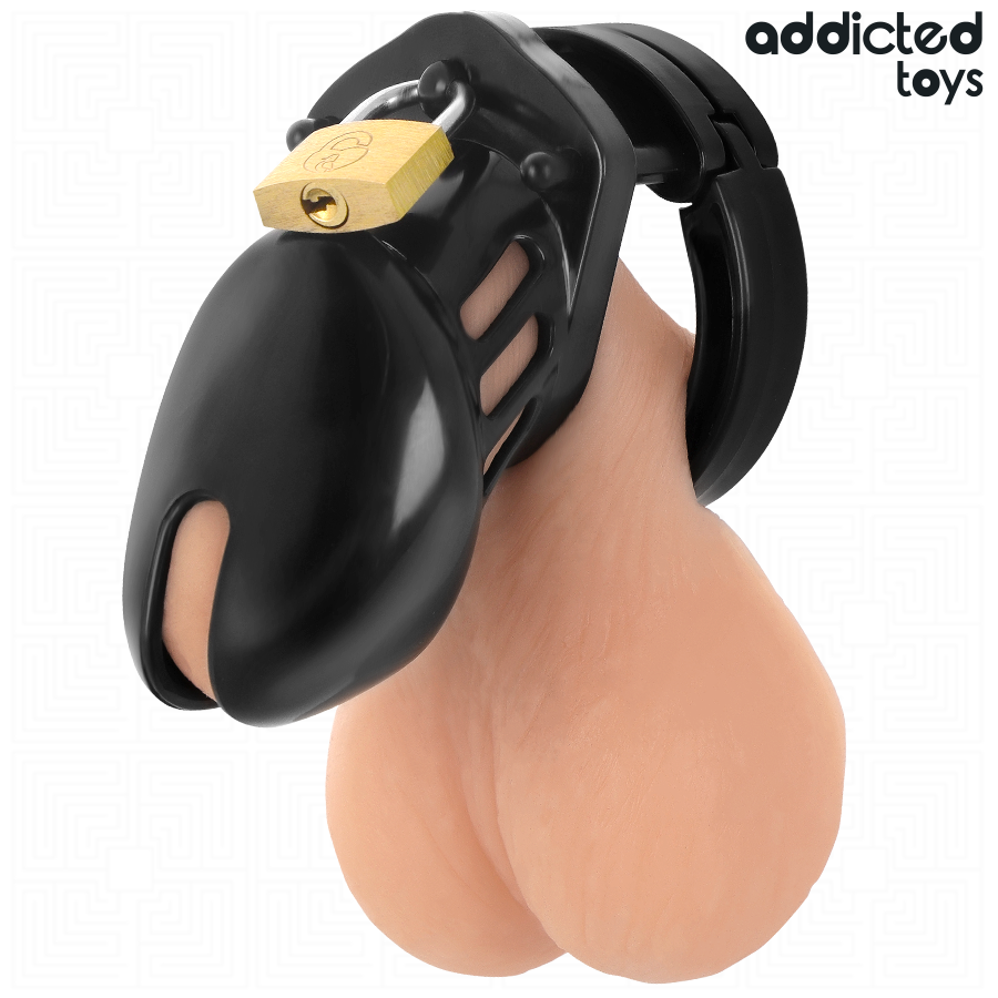 Addicted Toys Lockedobsidian Hold Penis Cage Size S | Niks.fi verkkokauppa
