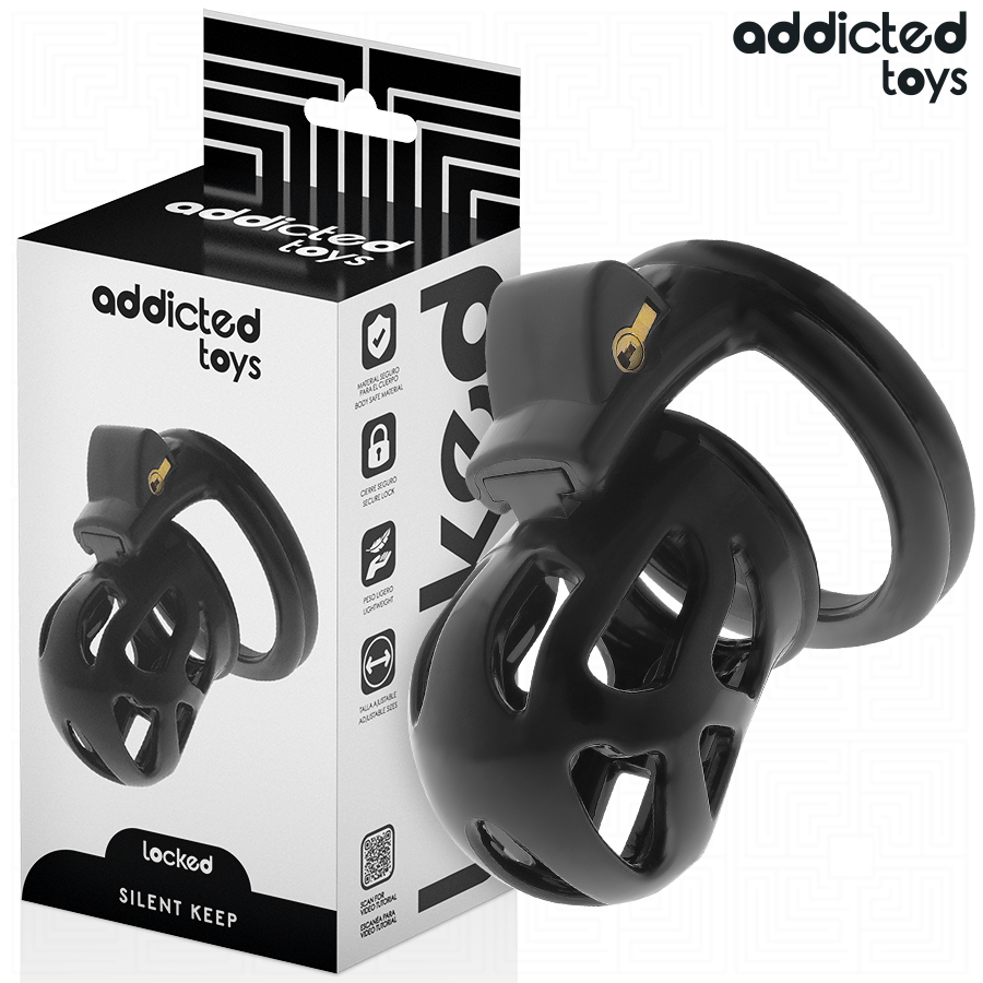 Addicted Toys Lockedsilent Keep Penis Cage 7.5 Cm | Niks.fi verkkokauppa