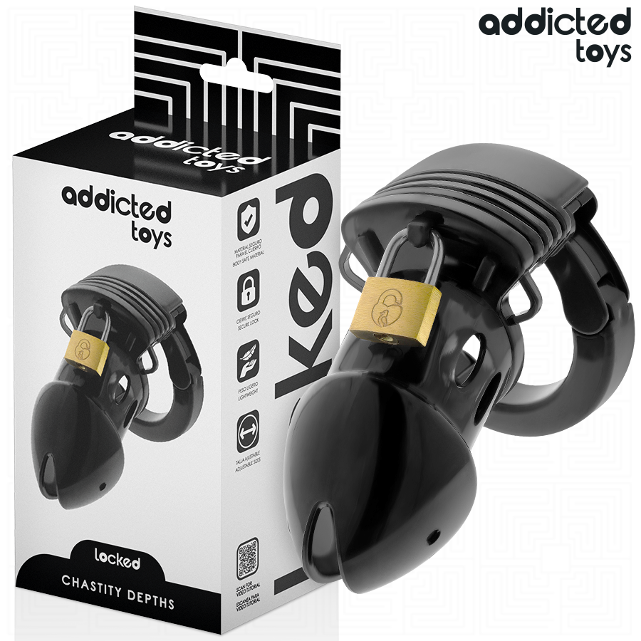 Addicted Toys Lockedchastity Depths Penis Cage 7.5 Cm | Niks.fi verkkokauppa