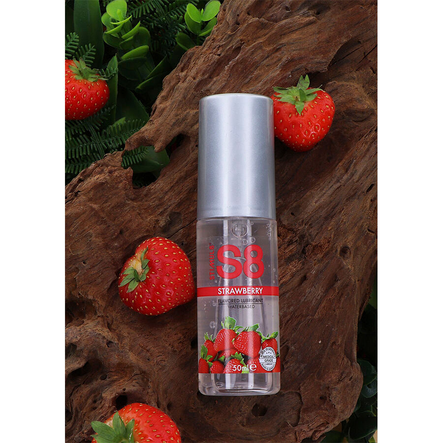 S8 Strawberry Lubricant 50 Ml | Niks.fi verkkokauppa