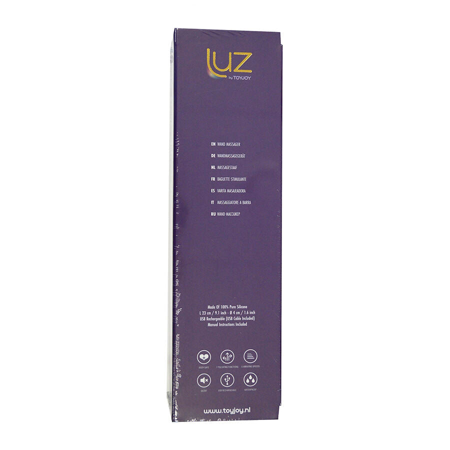 Light Zenith Wand Massager Purple | Niks.fi verkkokauppa