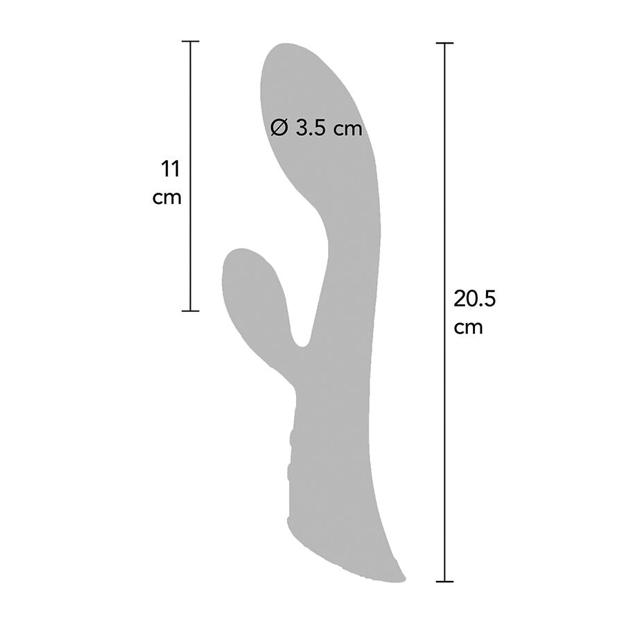 Ivy Cassia Xtra Intense Vibrator Clitoris Stimulator Black | Niks.fi verkkokauppa