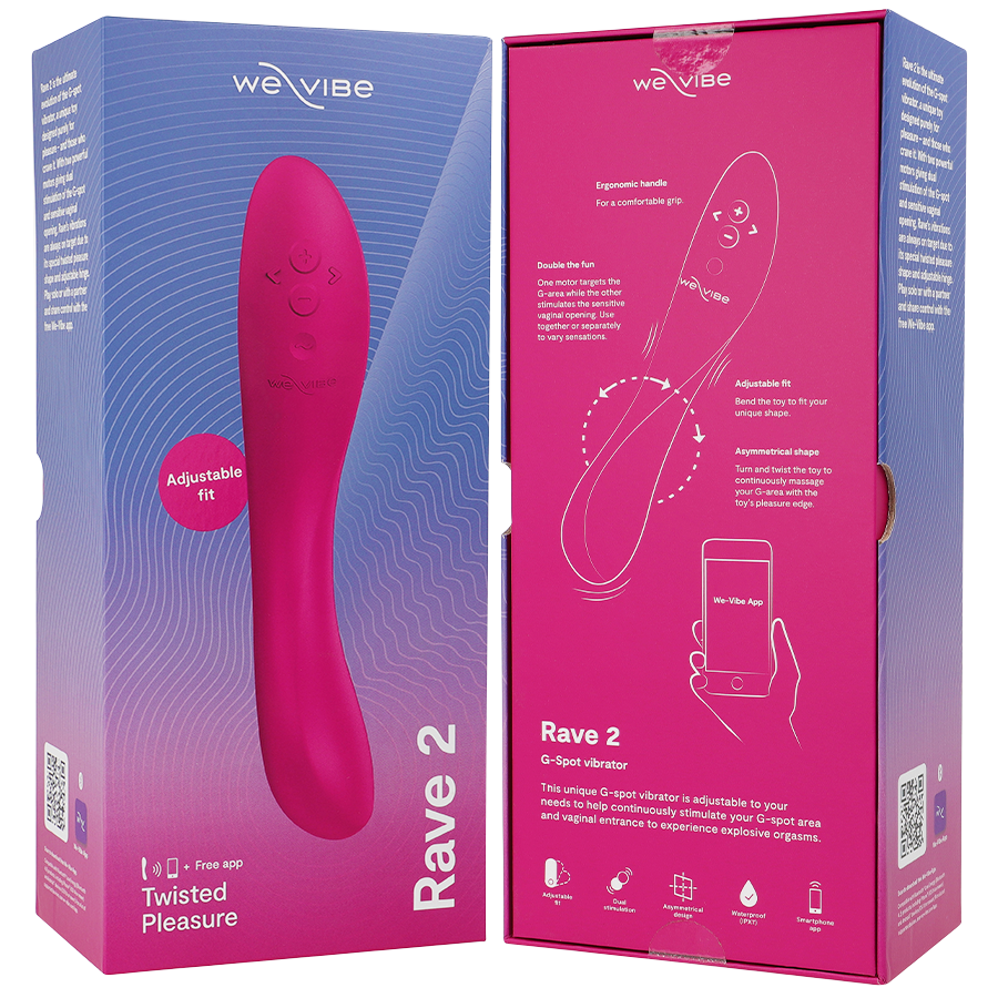 Rave 2 G-Spot Vibrator Pink | Niks.fi verkkokauppa