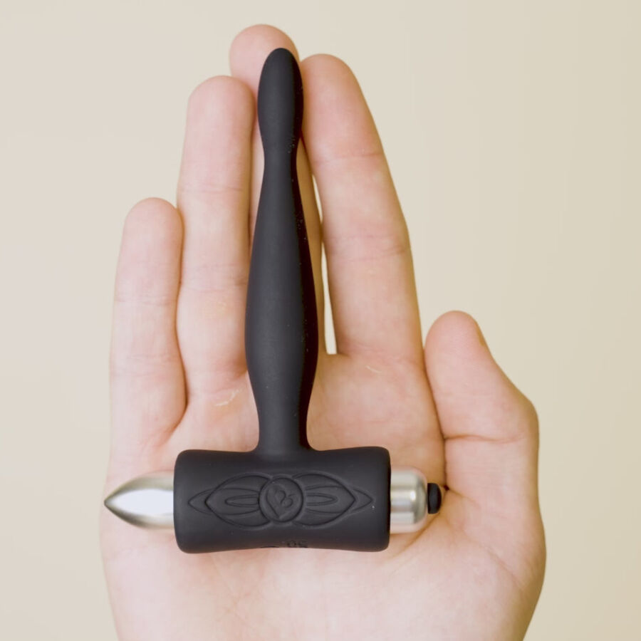 Rocksoffpetite Sensations Teazer Anal Plug Vibrator Black | Niks.fi verkkokauppa