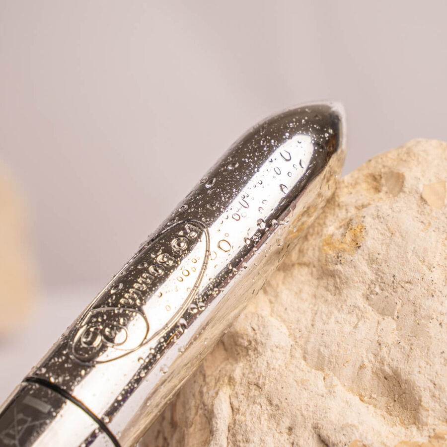 Ro-80 Chrome Vibrating Bullet Silver | Niks.fi verkkokauppa