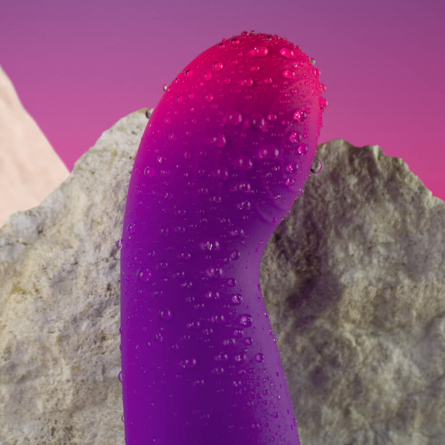 Rocksoffglow Girl Vibe Discreet Purple G-Spot Vibrator | Niks.fi verkkokauppa
