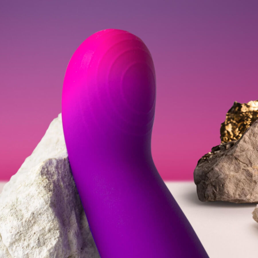 Rocksoffglow Girl Vibe Discreet Purple G-Spot Vibrator | Niks.fi verkkokauppa