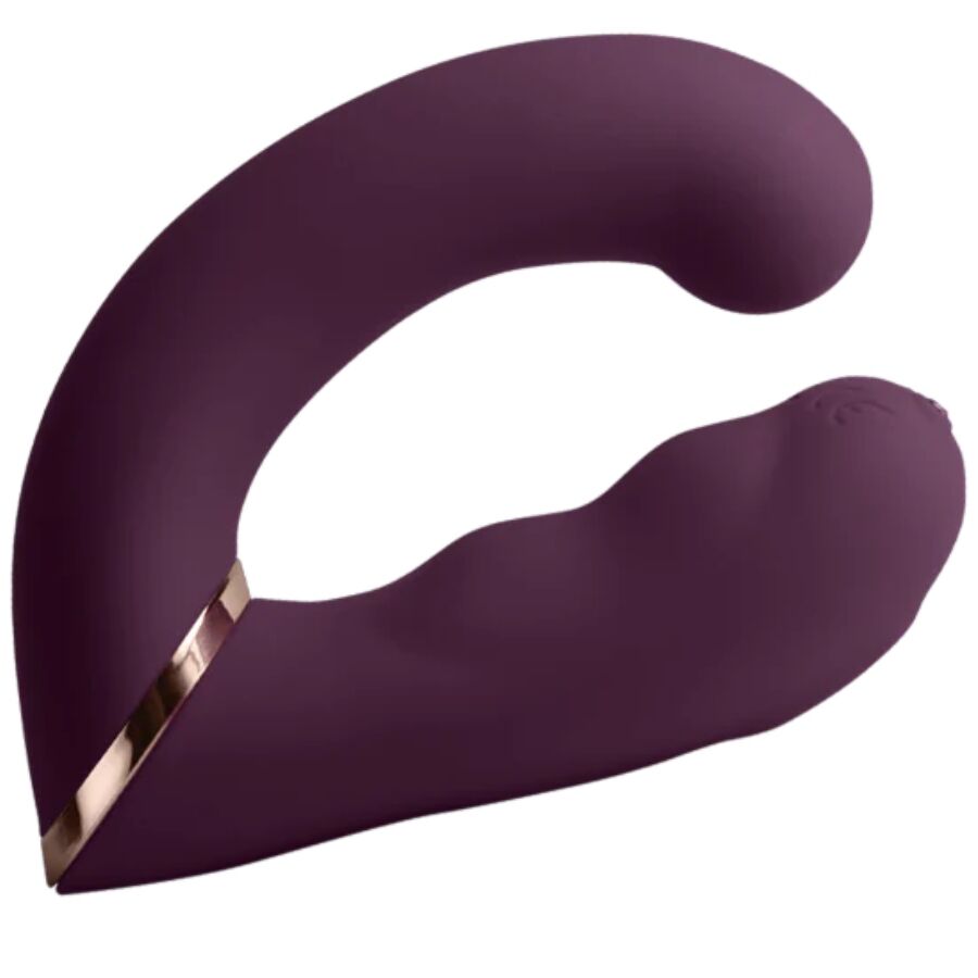 Gemini Dual Vibrator G-Spot Clitoris Stimulator Purple | Niks.fi verkkokauppa