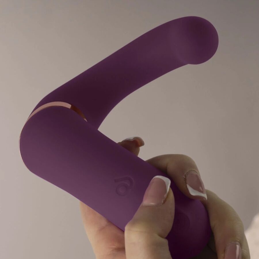 Gemini Dual Vibrator G-Spot Clitoris Stimulator Purple | Niks.fi verkkokauppa