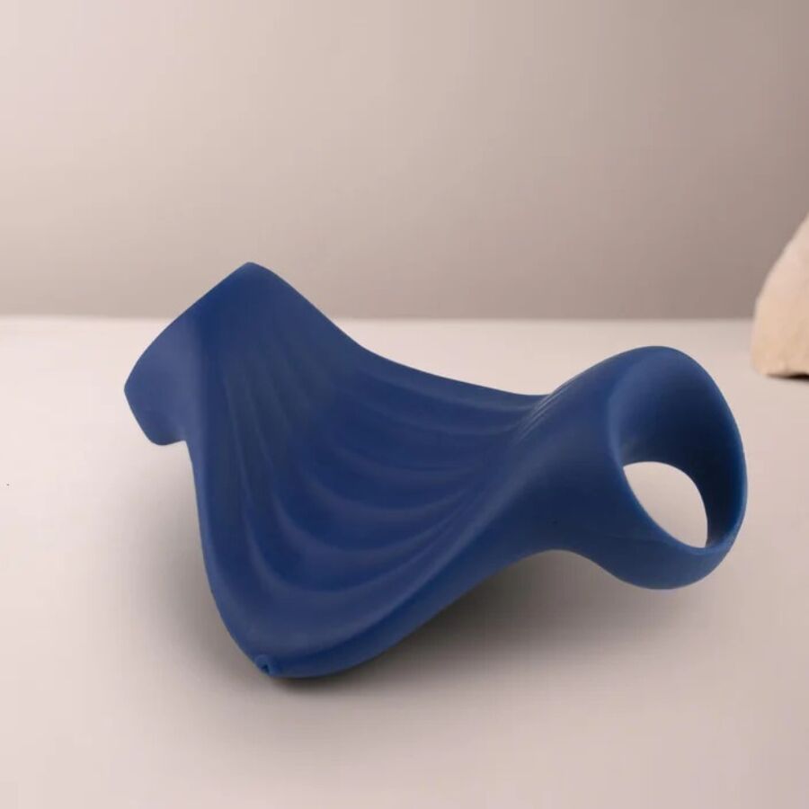 Rocksoffpalm Blue Flexible Vibrator Masturbator | Niks.fi verkkokauppa