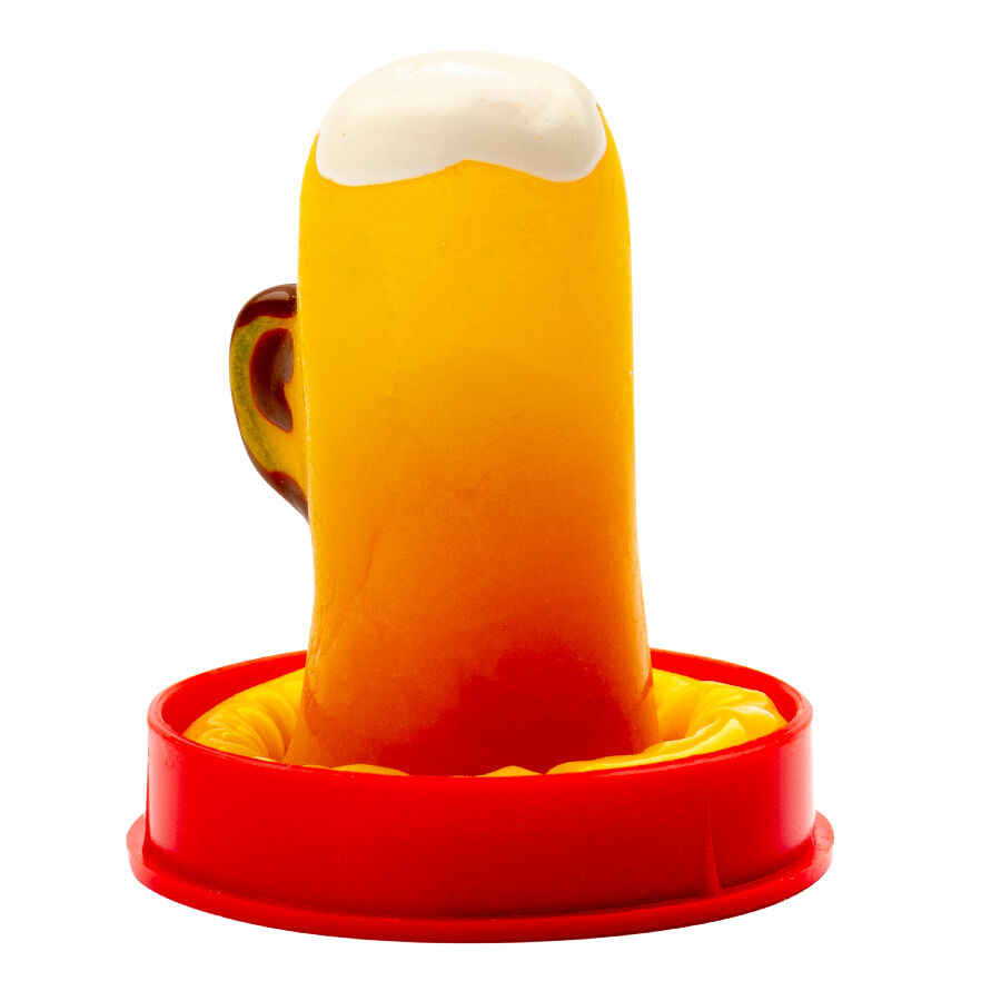 Handpainted Novelty Condoms Glass Of Beer | Niks.fi verkkokauppa
