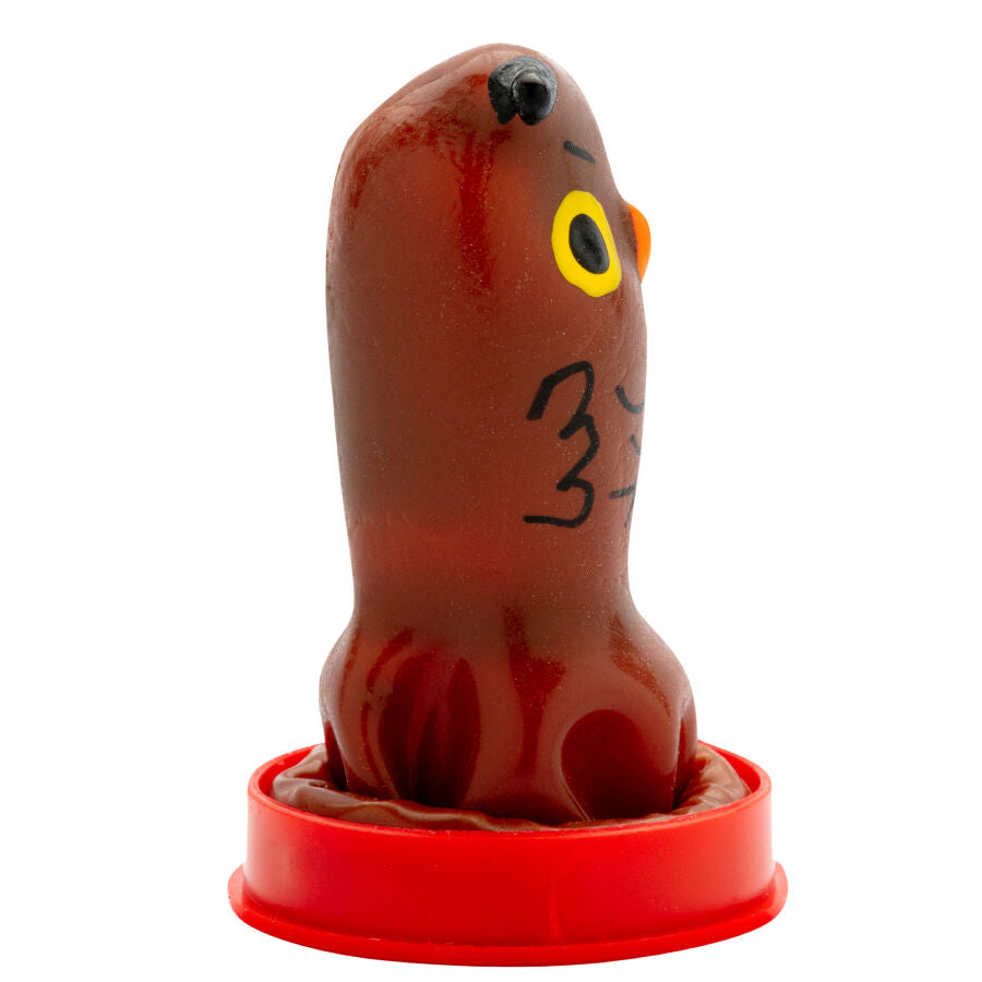 Handpainted Novelty Condoms Owl | Niks.fi verkkokauppa