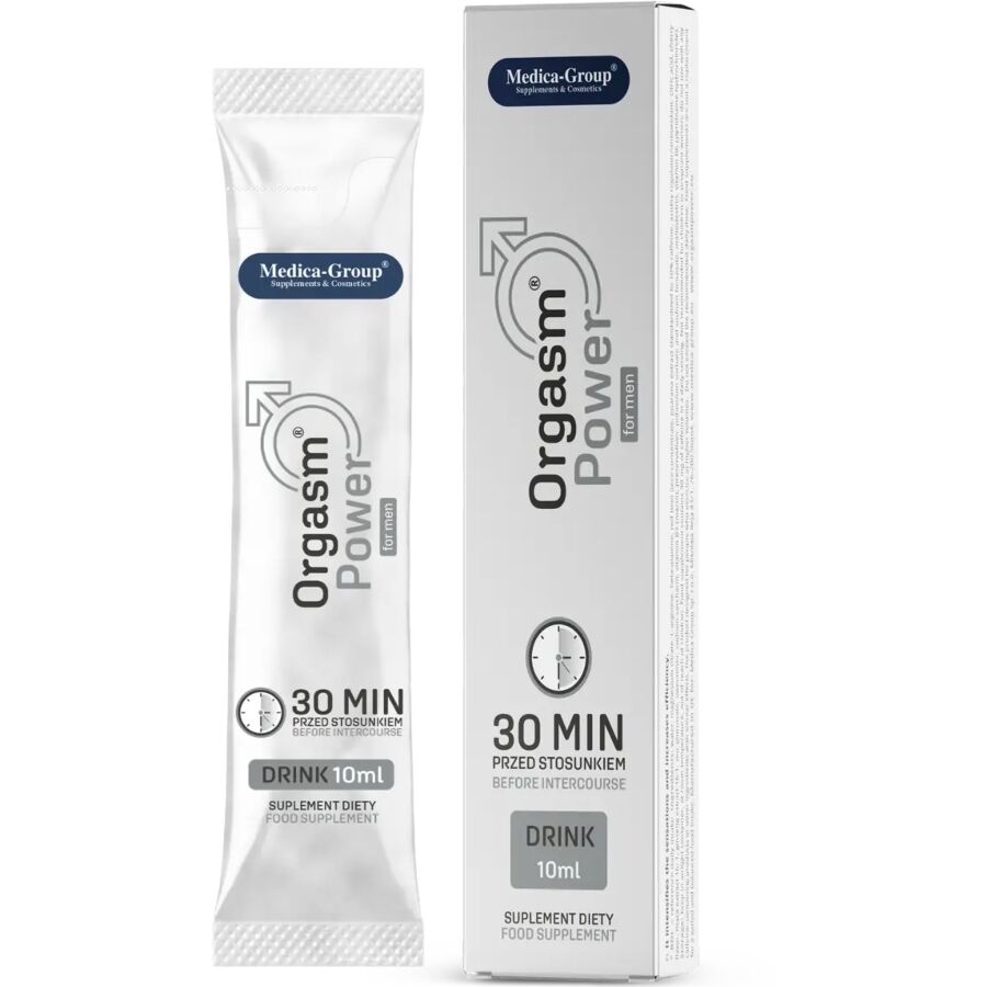 MEDICA GROUP - Orgasm Power Drink nestemäinen ravintolisä miehille - 10 ml