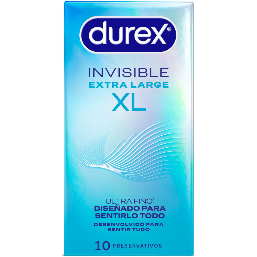 Durex Invisible XL kondomit - 10 kpl