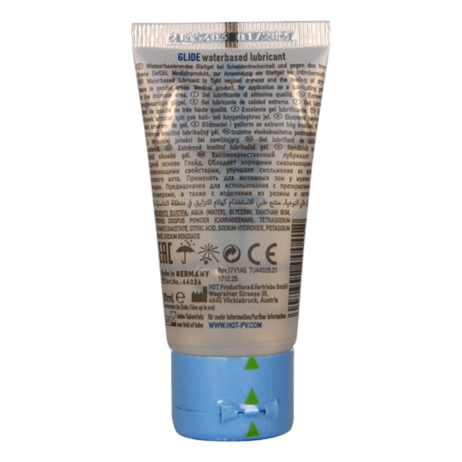 Hot Glide Liquid Pleasure vesipohjainen liukuvoide - 30 ml
