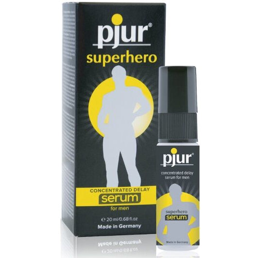 Pjur Superhero Concentrated Retardant Serum 20 Ml | Niks.fi verkkokauppa