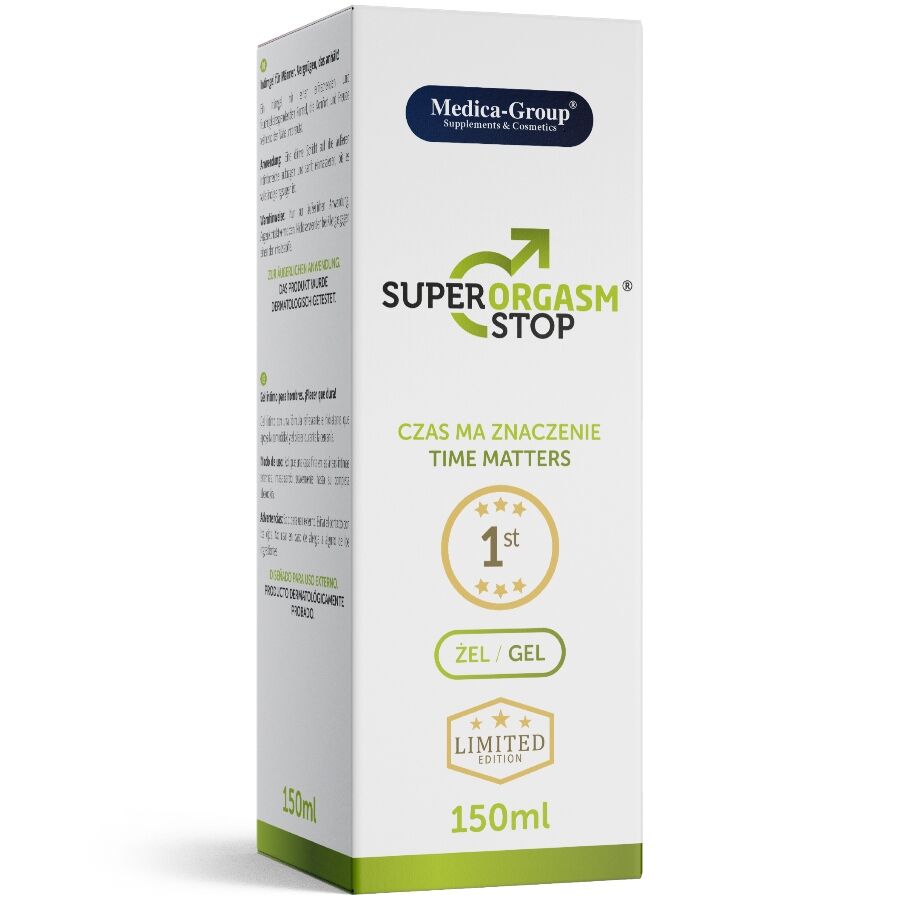 Medica Group Super Orgasm Stop intiimigeeli miehille - 150 ml