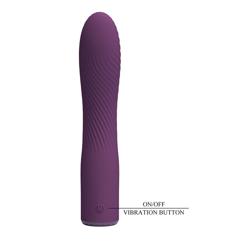 Pretty Love Kissell ladattava vibraattori - 10 toimintoa - violetti