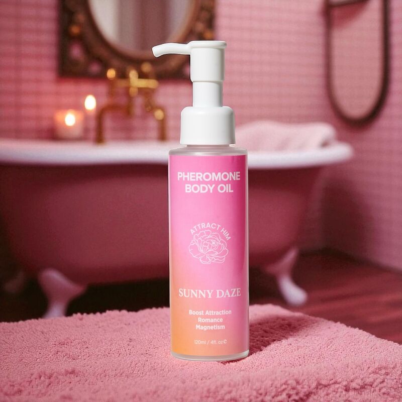 Eye of Love Bloom Sunny Daze vartaloöljy feromoneilla - 120 ml