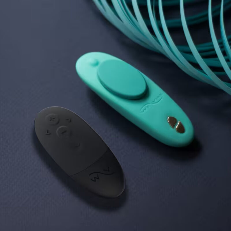 We-Vibe Moxie+ pikkuhousuvibraattori magneettikiinnityksellä, aqua