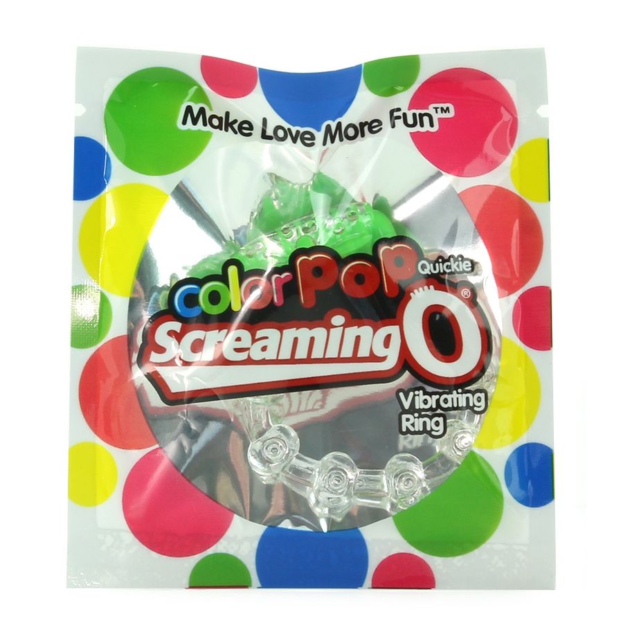 Screaming O Colopop Quickie Green Ring | Niks.fi verkkokauppa