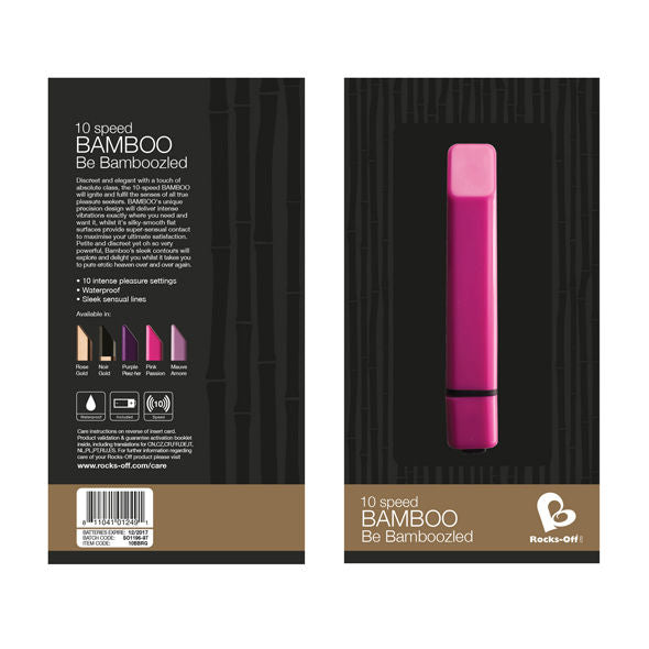 Rocks-Off Bamboo Gold | Niks.fi verkkokauppa