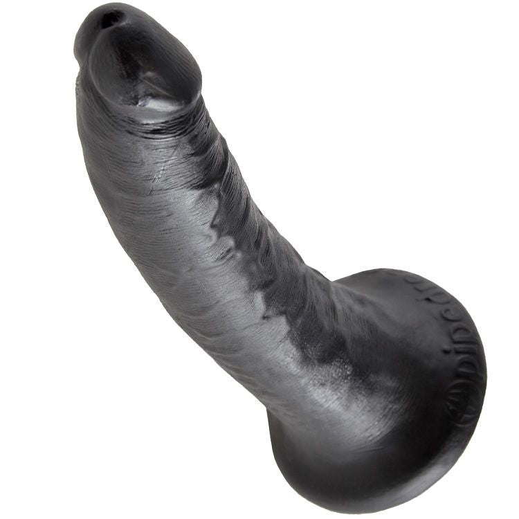 King Cock 7 Dildo Black 17.8 Cm | Niks.fi verkkokauppa