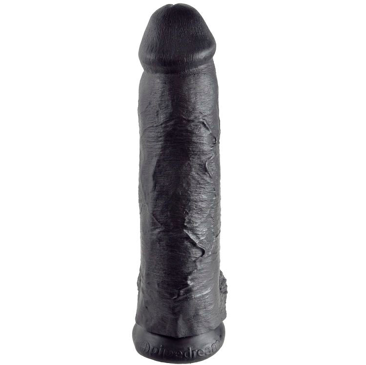 King Cock 12 Dildo Black With Balls 30.48 Cm | Niks.fi verkkokauppa