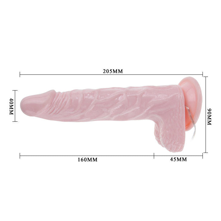 Baile Super Rota Dong Realistic Dildo 20.5 Cm | Niks.fi verkkokauppa