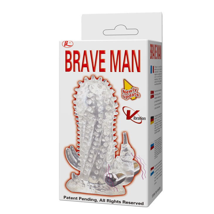 Baile Brave Man Rabbit Vibrator Penis Extension | Niks.fi verkkokauppa