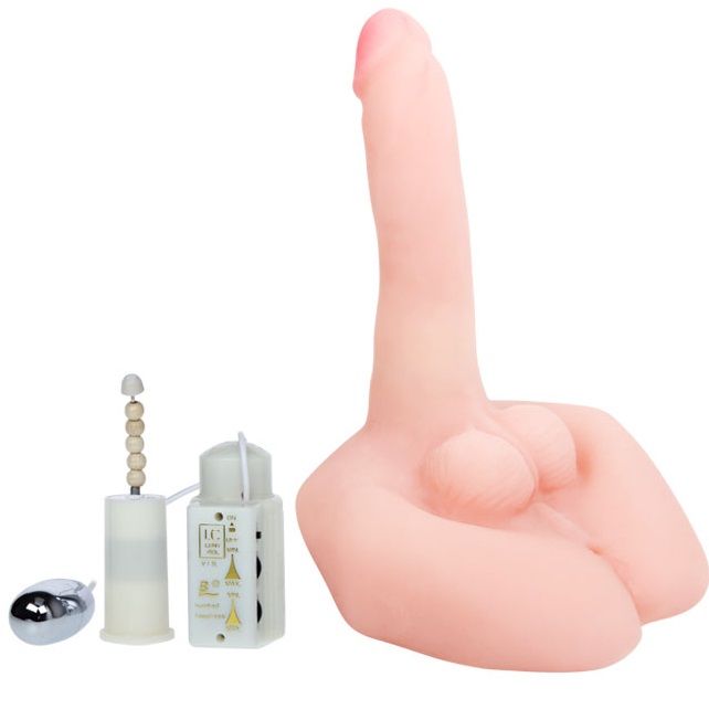 Baile Mr Big Realistic Penis And Anus Masturbator | Niks.fi verkkokauppa