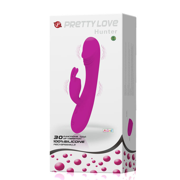 Pretty Love Smart Vibrator With Rabbit 30 Hunter Modes | Niks.fi verkkokauppa