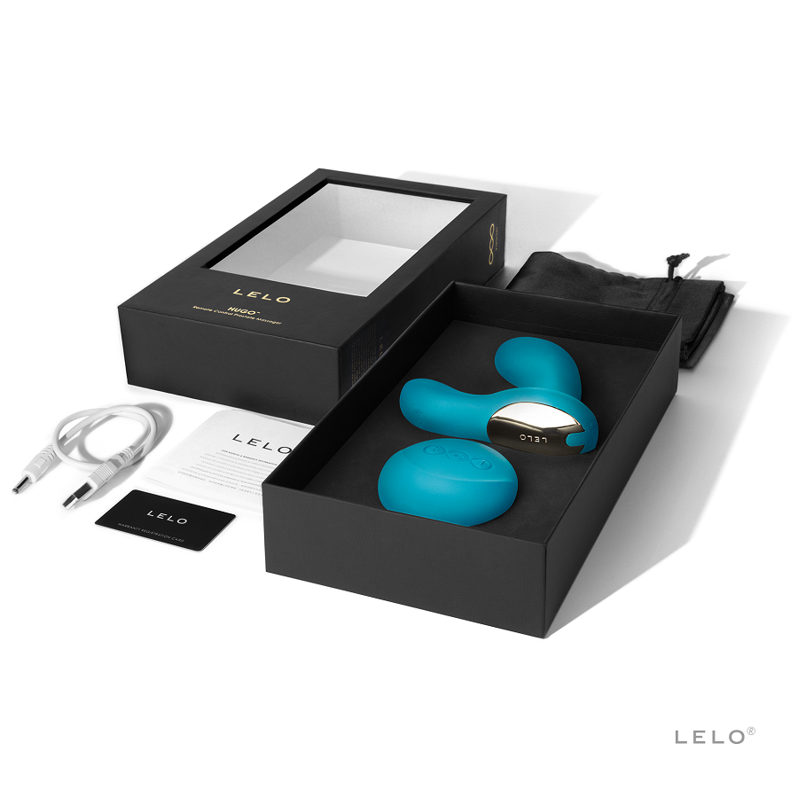 Lelo Hugo Ocean Blue Prostatic Massager | Niks.fi verkkokauppa