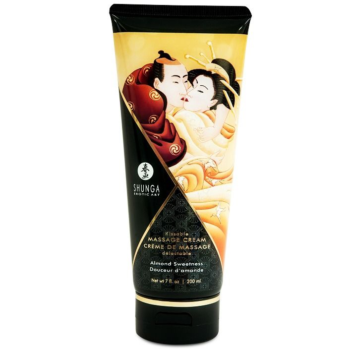 Shunga Sweet Almond Massage Cream 200 Ml | Niks.fi verkkokauppa