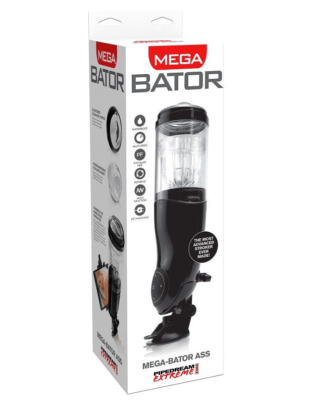 Extreme Toyz Pdx Mega Bator Usb Male Masturbator Ano Black | Niks.fi verkkokauppa